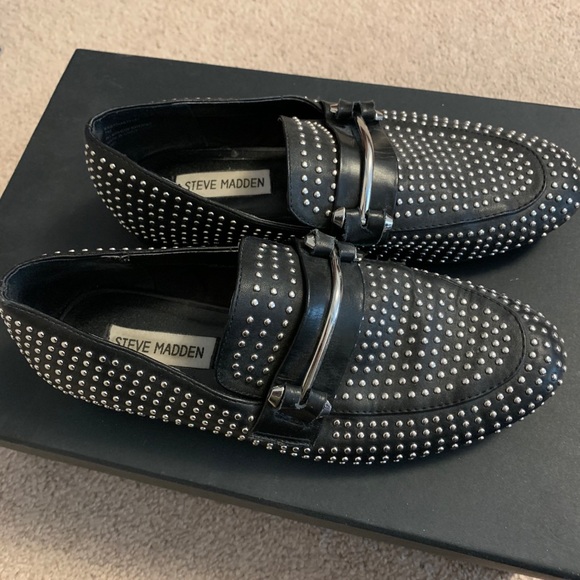 Steve Madden studded Loafers - Picture 2 of 11